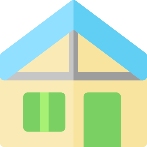bungalow Basic Rounded Flat icon