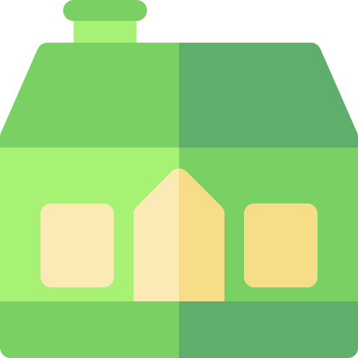 Cottage Basic Rounded Flat icon