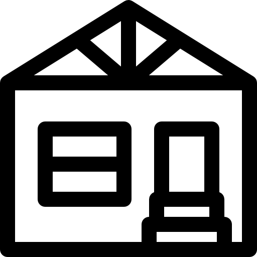 キャビン Basic Rounded Lineal icon