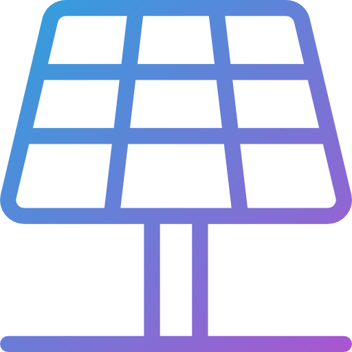 panel solar Dreamstale Gradient icono