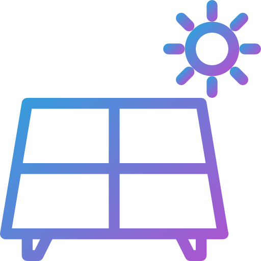 panel solar Dreamstale Gradient icono