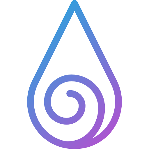 Water drop Dreamstale Gradient icon