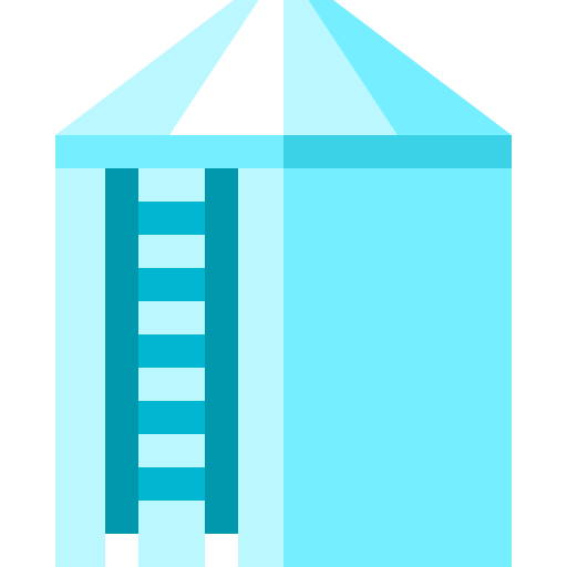 silo Basic Straight Flat icona