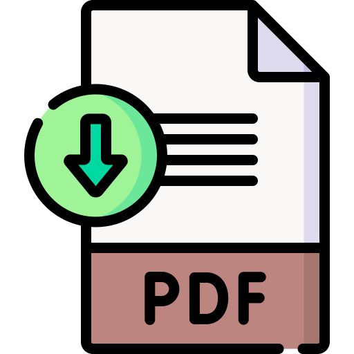 pdf Special Lineal color icon