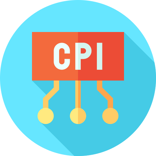 cpi Flat Circular Flat ikona