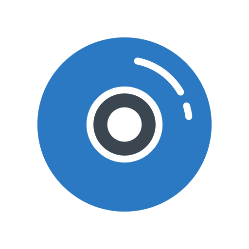 Компакт-диск Generic Blue иконка