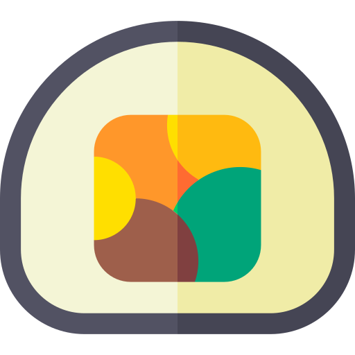 uramaki Basic Straight Flat icoon