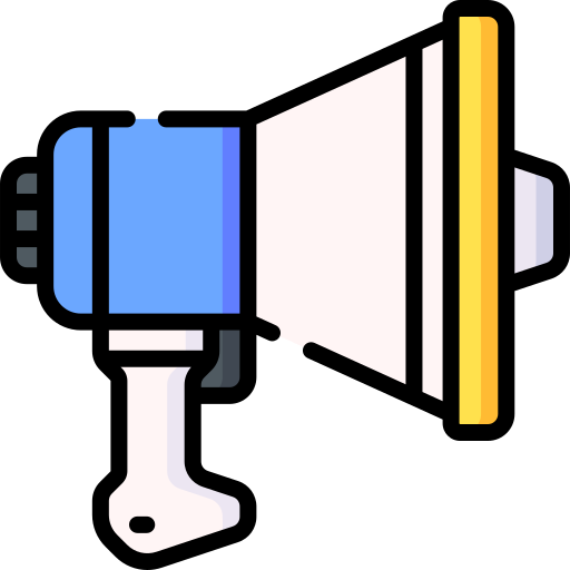 Megaphone Special Lineal color icon