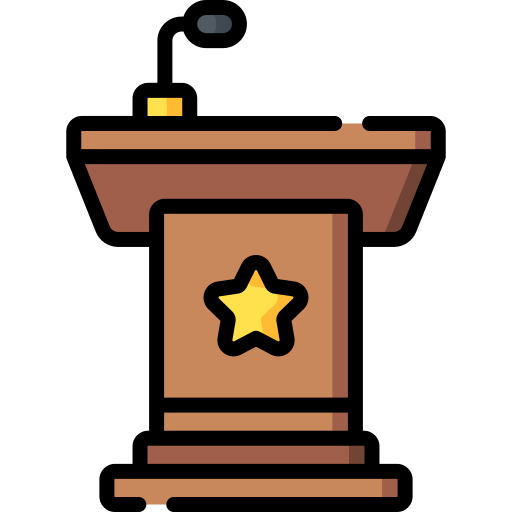 podio Special Lineal color icono