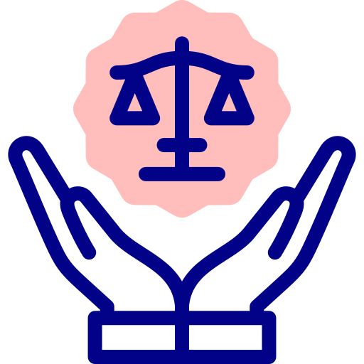 sprawiedliwość Detailed Mixed Lineal color ikona