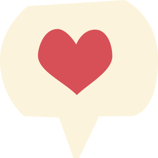 Heart Cartoon Flat icon