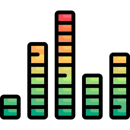 Equalizer Special Lineal color icon