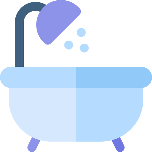 vasca da bagno Basic Rounded Flat icona