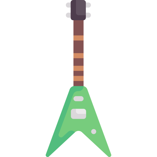 Electric guitar Special Flat icon