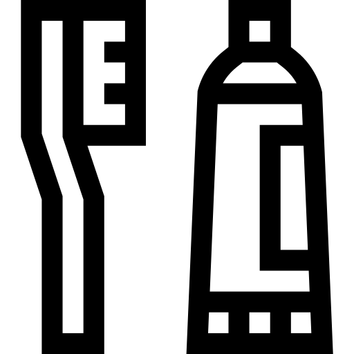 tandenborstel Basic Straight Lineal icoon