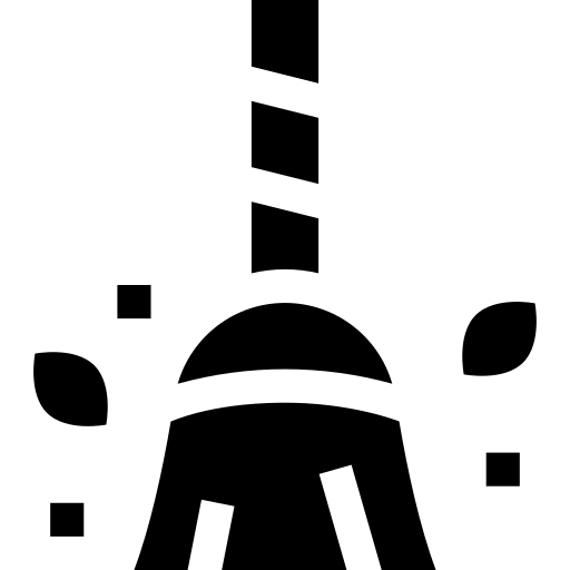 scopa Basic Straight Filled icona