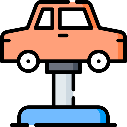 Car lifter Special Lineal color icon