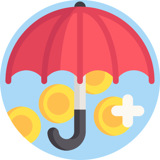 Insurance Detailed Flat Circular Flat icon