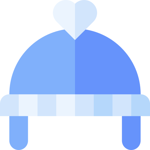 sombrero de lana Basic Straight Flat icono