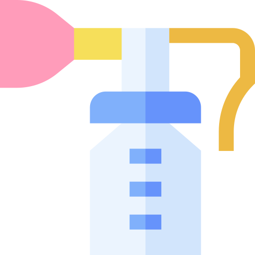 extractor de leche Basic Straight Flat icono