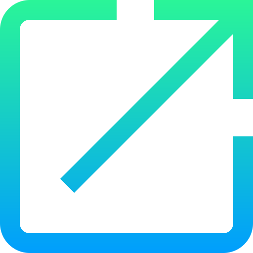 maximieren Super Basic Straight Gradient icon