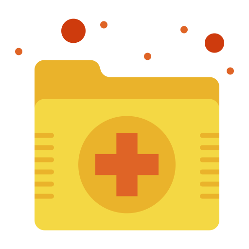Medical folder Flatart Icons Flat icon