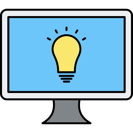 innovation Generic Thin Outline Color icon