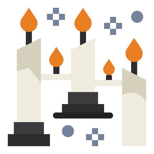 candele Flatart Icons Solid icona