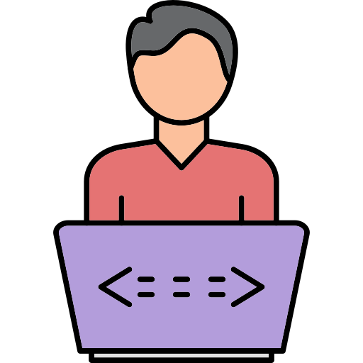 Software developer Generic Thin Outline Color icon
