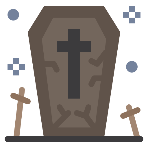 cercueil Flatart Icons Solid Icône