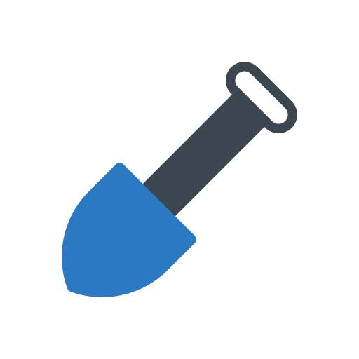 スペード Generic Blue icon