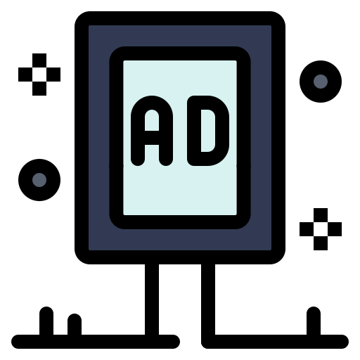 Ad Flatart Icons Lineal Color icon