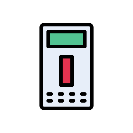 control remoto Vector Stall Lineal Color icono