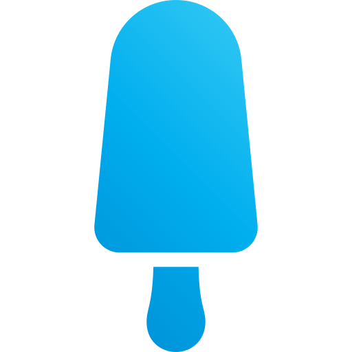 Мороженое на палочке Generic Flat Gradient иконка