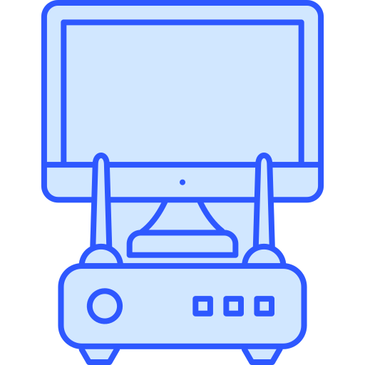 ルーター Generic Blue icon
