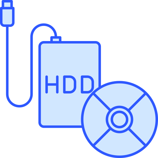 disco duro externo Generic Blue icono