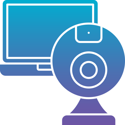 webcam Generic Flat Gradient icona