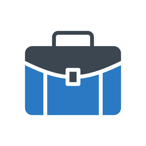 Suitcase Vector Stall Flat icon