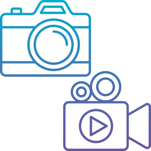 Video camera Generic Gradient icon