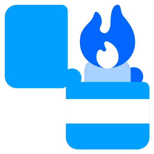 aansteker Generic Blue icoon