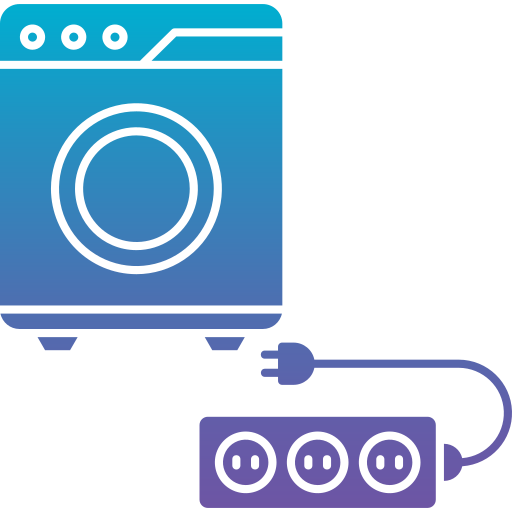 lavadora Generic Flat Gradient icono