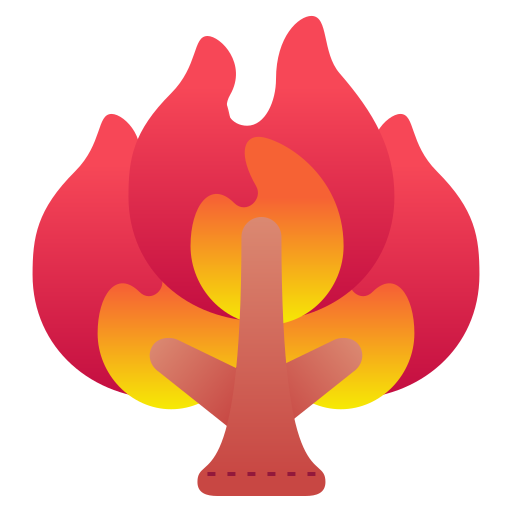 pożar Generic Flat Gradient ikona