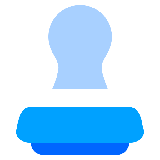 sello Generic Blue icono