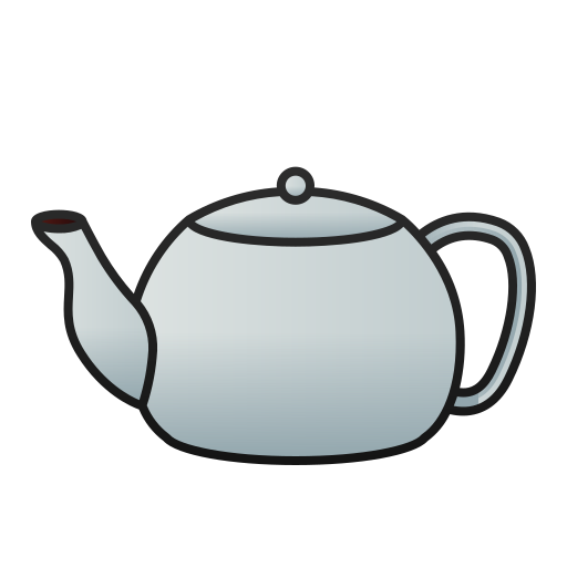 Teapot Generic Outline Gradient icon