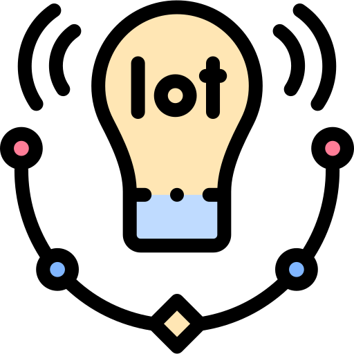 iot Detailed Rounded Lineal color иконка
