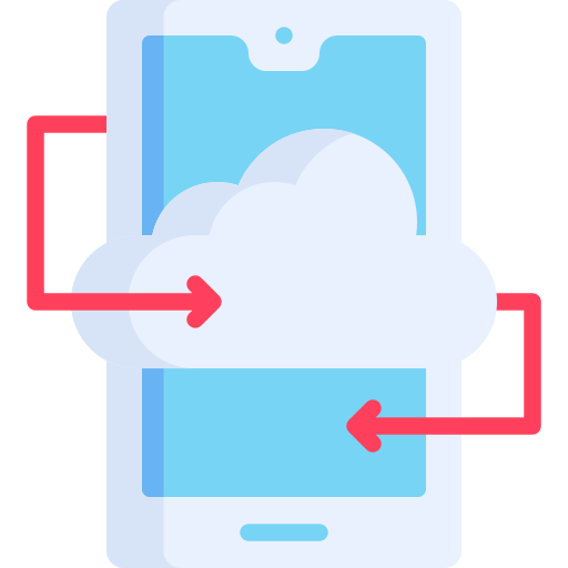 sincronizzazione cloud Special Flat icona