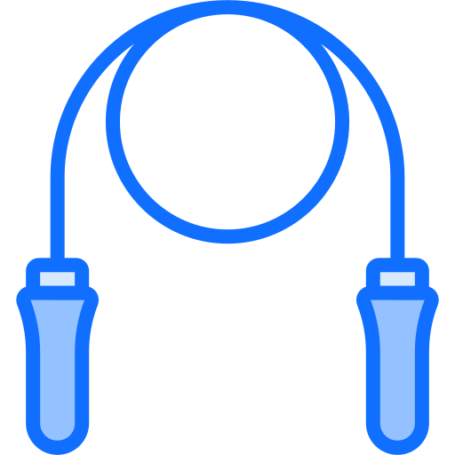 Jumping Generic Blue icon