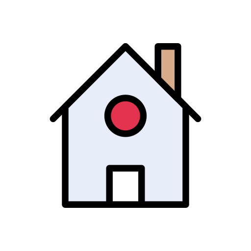 집 Vector Stall Lineal Color icon