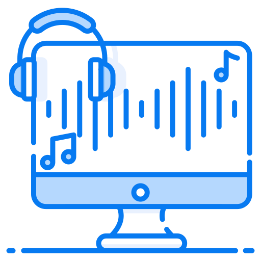 ミュージックメーカーアプリ Generic Blue icon
