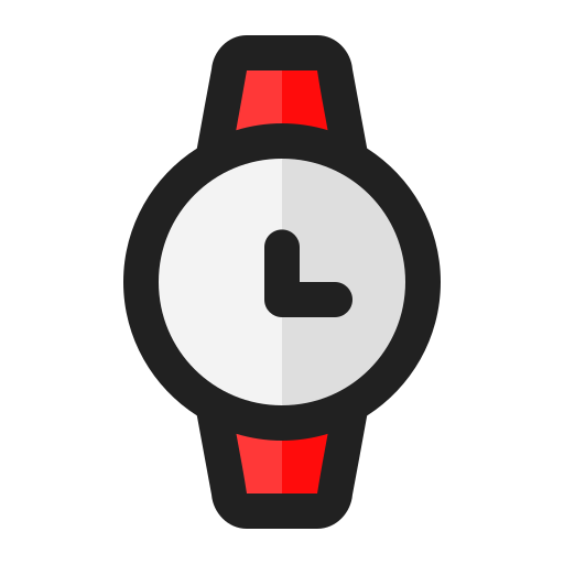 manecillas del reloj Generic Outline Color icono
